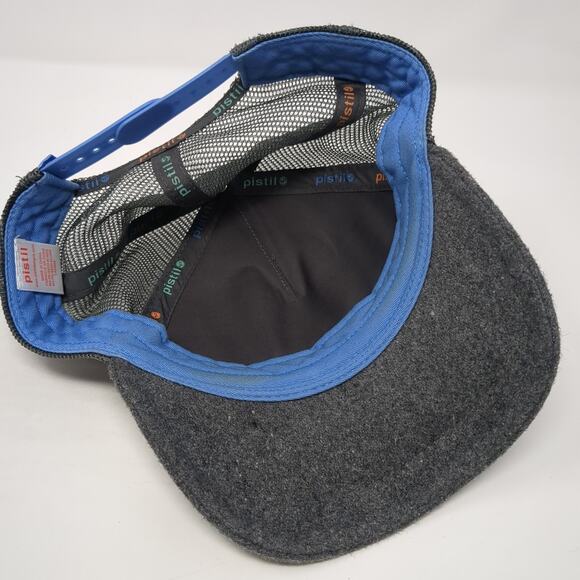 Pistil Snapback Mesh Back Trucker Hat Multi One Size Colorblock Mesh Back - Picture 7 of 9